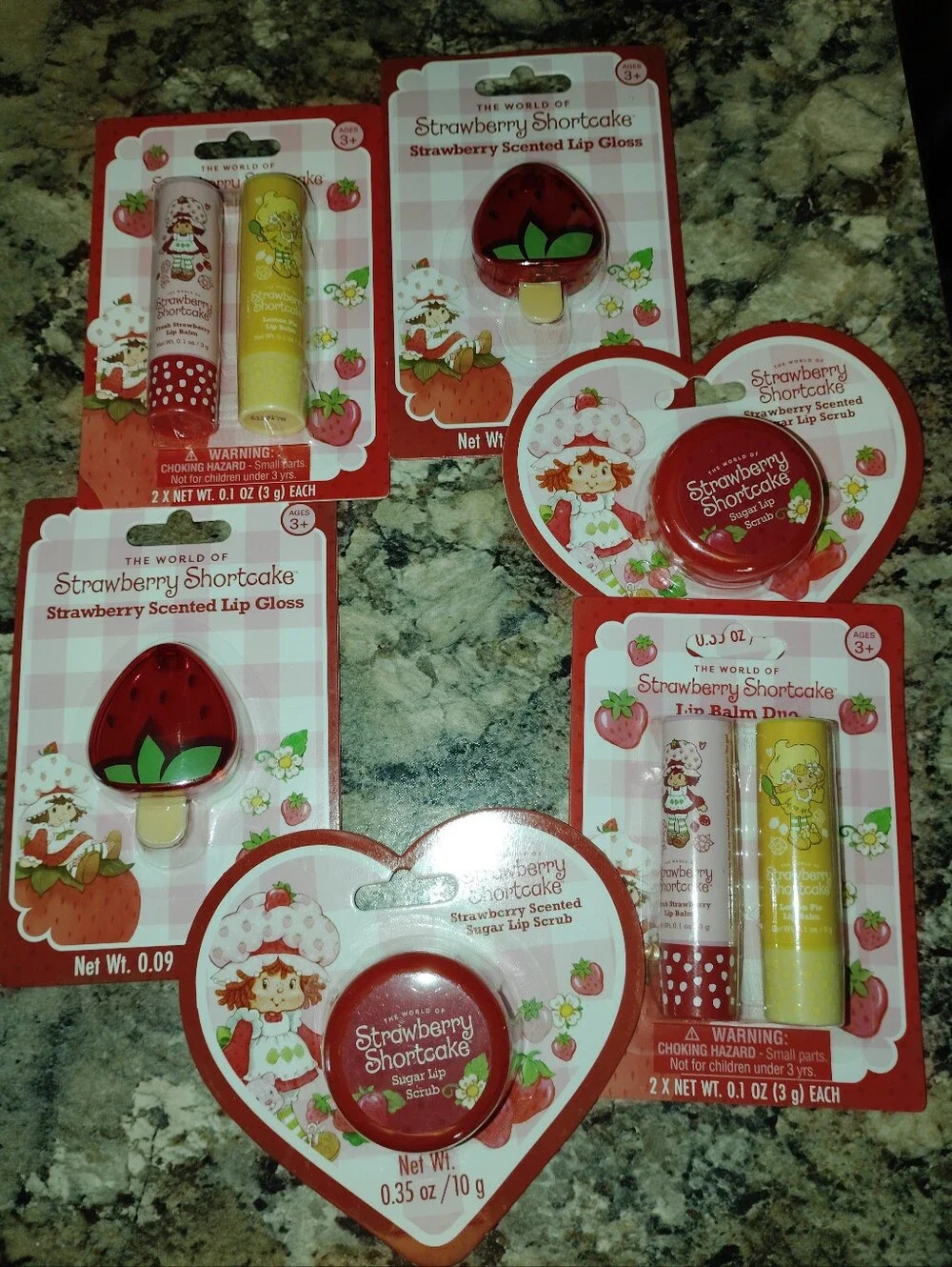 Strawberry Shortcake Moisturizing Lip & Lip Balm Duo – Red